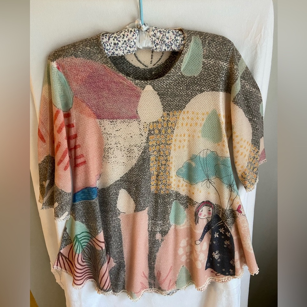 Whimsical tunic top